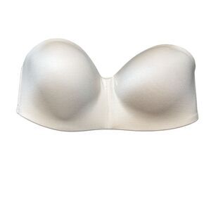 Wacoal 854372 Beige Staying Power Wire Free Strapless Bra Size 34C